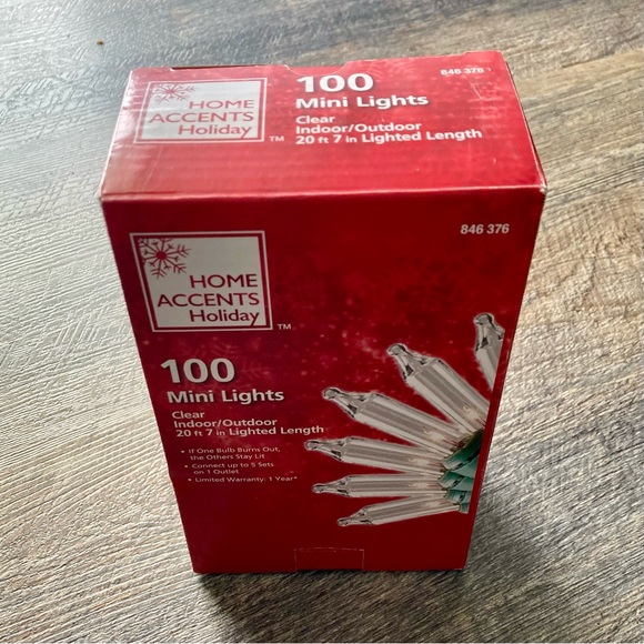 NWT Clear Mini 100 count Lights - 3 boxes - Picture 6 of 7